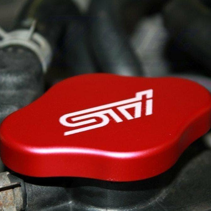 ZSPEC Billet Radiator Cap Cover for Subaru WRX STI '02-07, w/ Hex Key