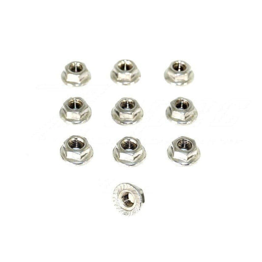 ZSPEC M3 Metric Flare Nuts, Stainless SUS304, 10-Pack