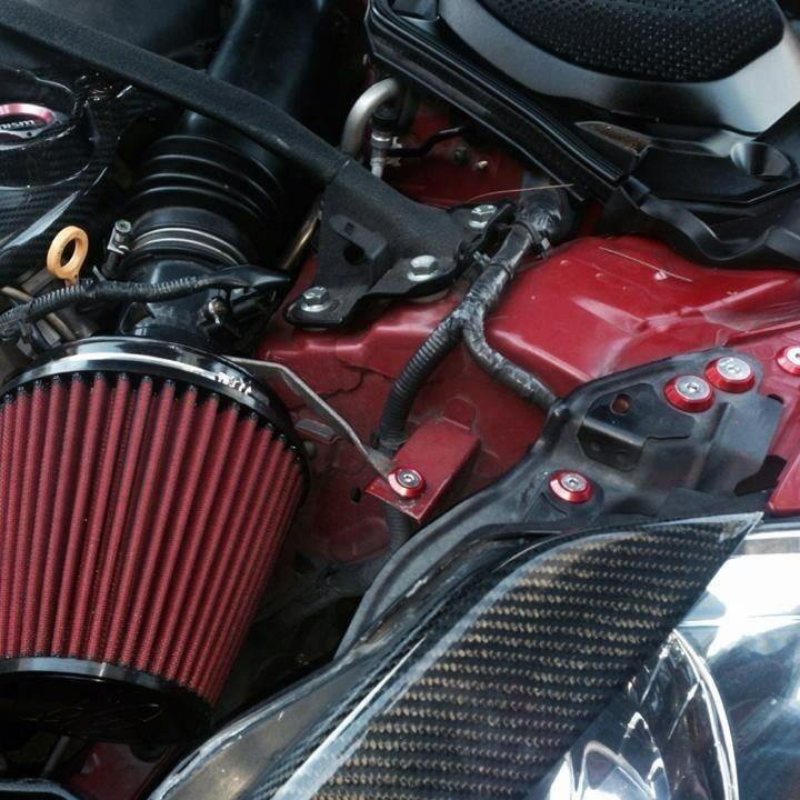 ZSPEC "Stage 3" Dress Up Bolts® Fastener Kit for '03-08 Infiniti G35 w/ Plenum Spacer, Stainless & Billet