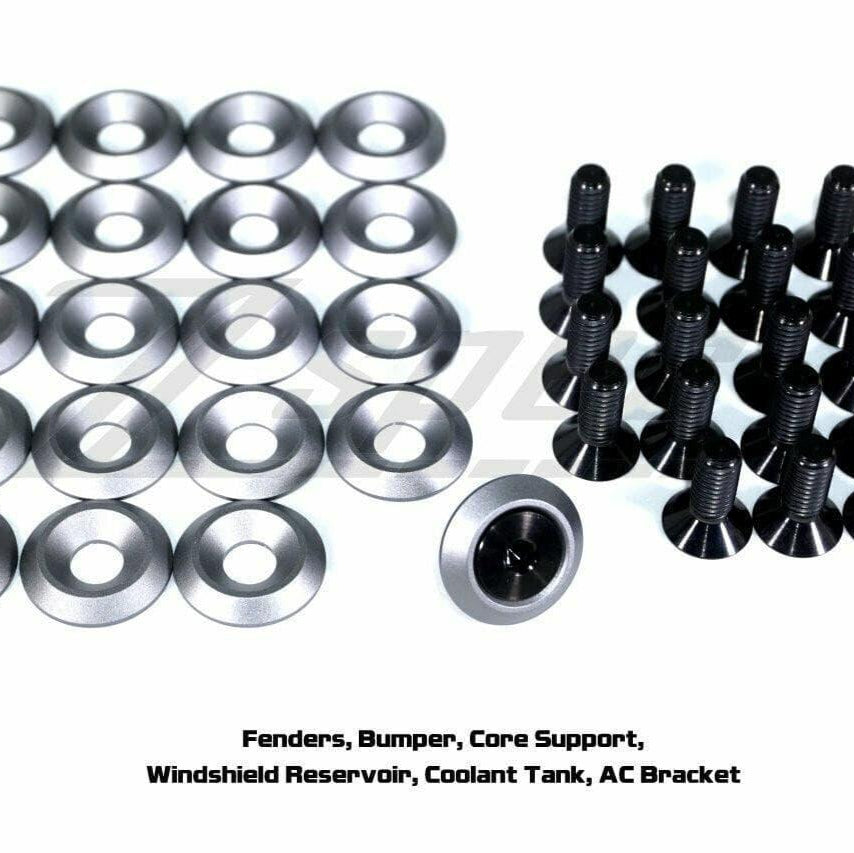 ZSPEC "Stage 3" Dress Up Bolts® Fastener Kit for '03-15 Scion xB, Titanium & Billet