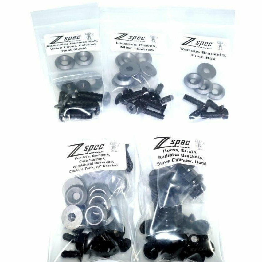 ZSPEC "Stage 3" Dress Up Bolts® Fastener Kit for '03-15 Scion xB, Titanium & Billet