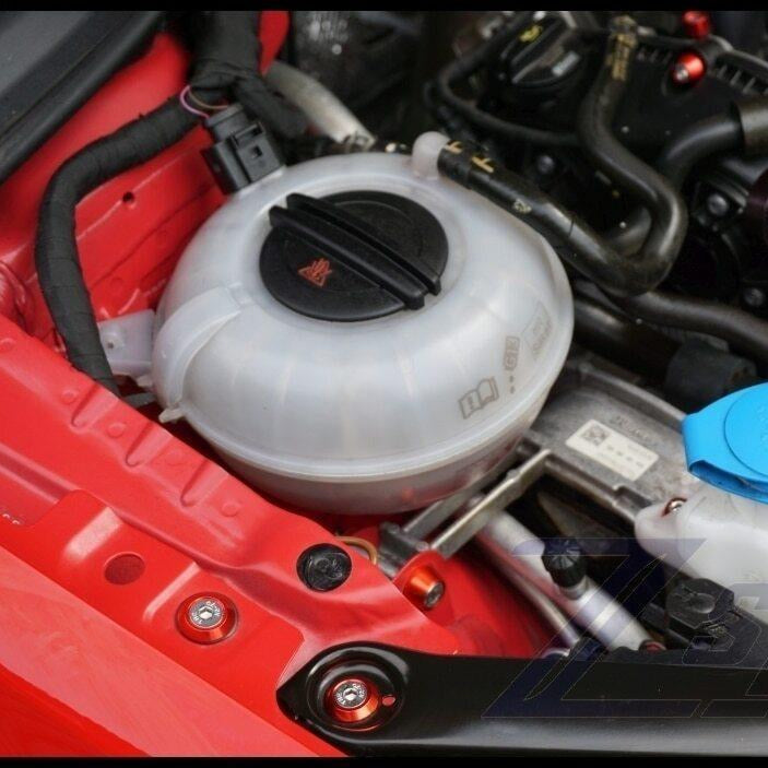 ZSPEC "Stage 3" Dress Up Bolts® Fastener Kit for '15+ VW Golf R MK7, Stainless & Billet