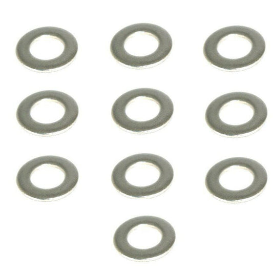 ZSPEC M10 Flat Washers, SUS304 Stainless, 10-Pack