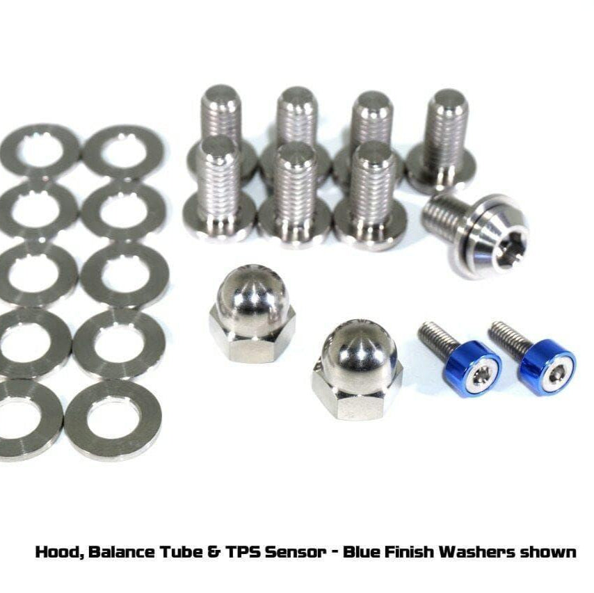 ZSPEC "Stage 2" Dress Up Bolts® Kit for Nissan 300zx Z32, Titanium & Billet