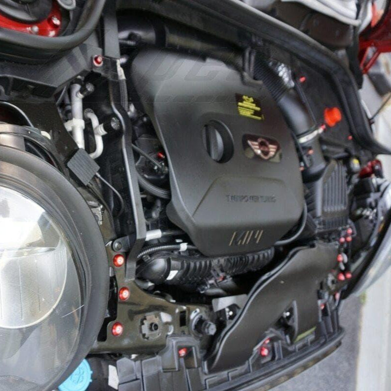 ZSPEC "Stage 3" Dress Up Bolts® Fastener Kit for Mini Cooper S F56S, Stainless & Billet