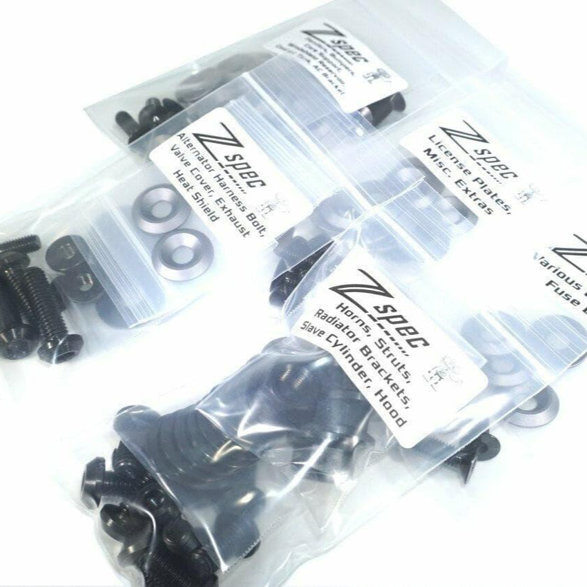 ZSPEC "Stage 3" Dress Up Bolts® Fastener Kit for '03-15 Scion xB, Titanium & Billet