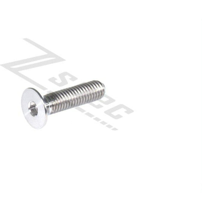 M5-0.8x25mm Flat-Head FHSC Fastener/Bolt, Titanium Grade-5, Per Each