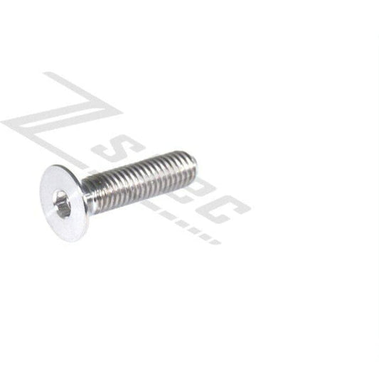 M5-0.8x25mm Flat-Head FHSC Fastener/Bolt, Titanium Grade-5, Per Each