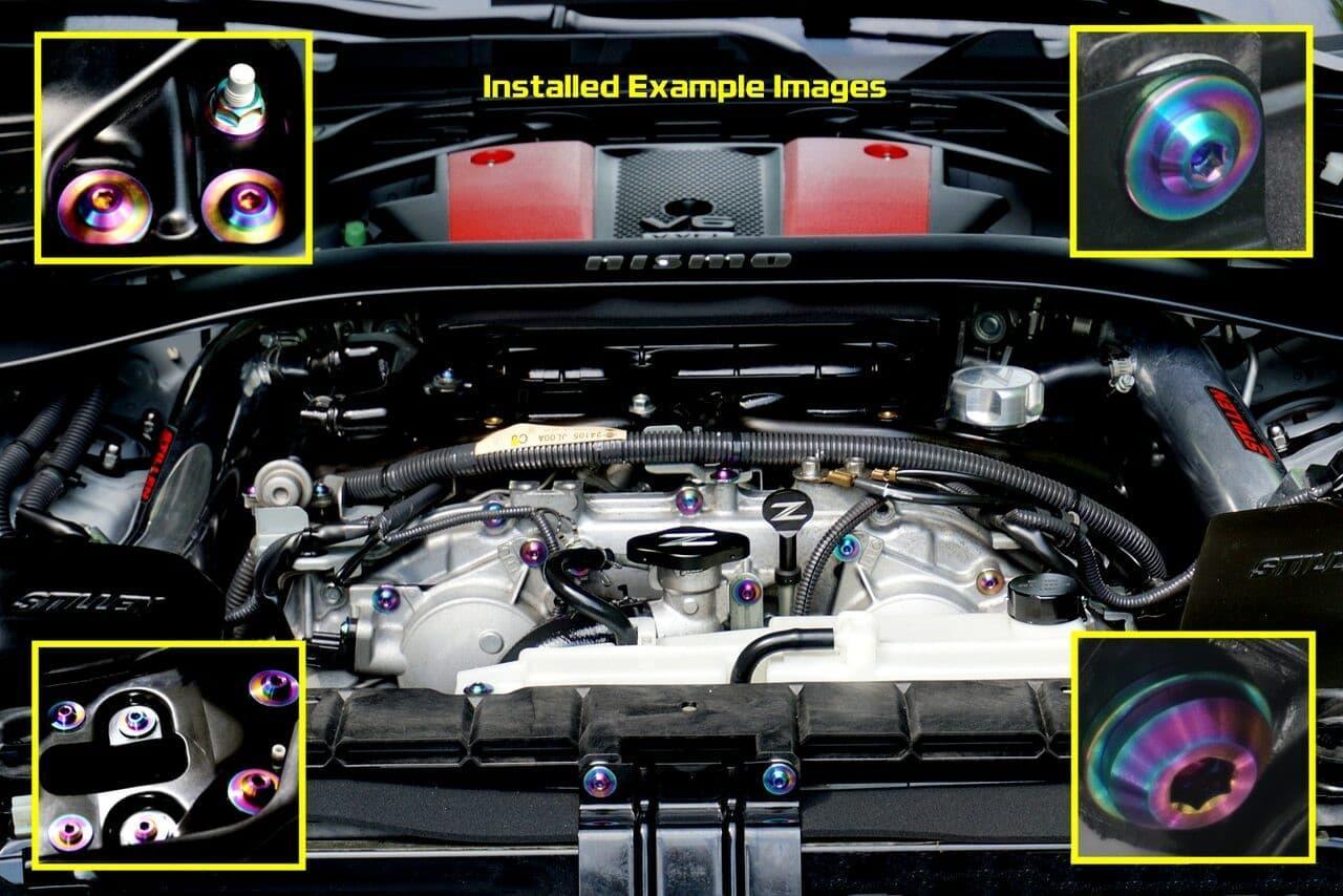 ZSPEC M8-1.25x25mm Socket-Cap SHSC Fastener/Bolt, Titanium Grade-5, Per Each