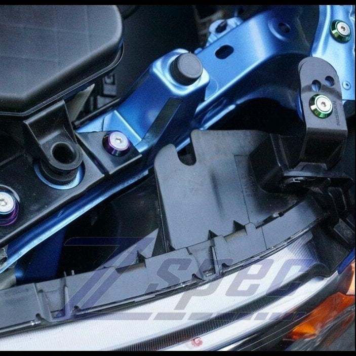 ZSPEC "Stage 3" Dress Up Bolts® Fastener Kit for '98-14 Nissan Cube, Stainless & Billet