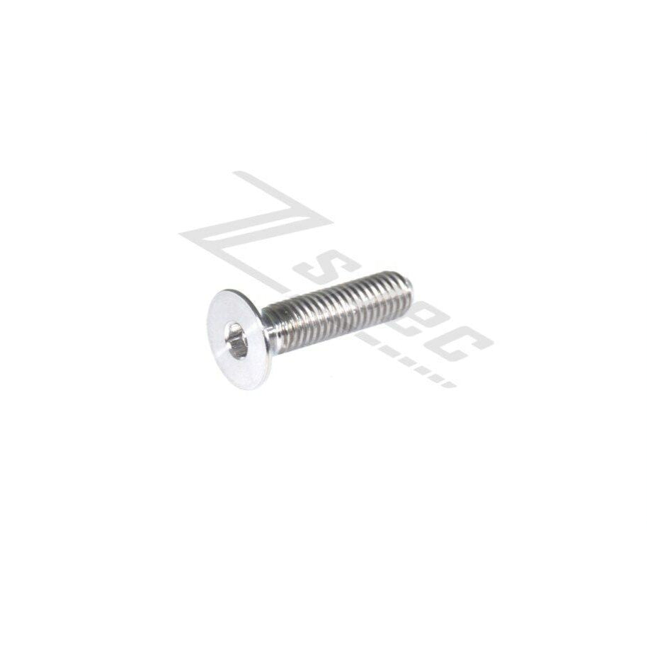 ZSPEC M6-1.0x30mm Flat-Head FHSC Fastener/Bolt, Titanium Grade-5, Per Each