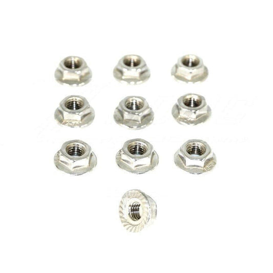 ZSPEC M4 Metric Flare Nuts, SUS304 Stainless Steel, 10-Pack