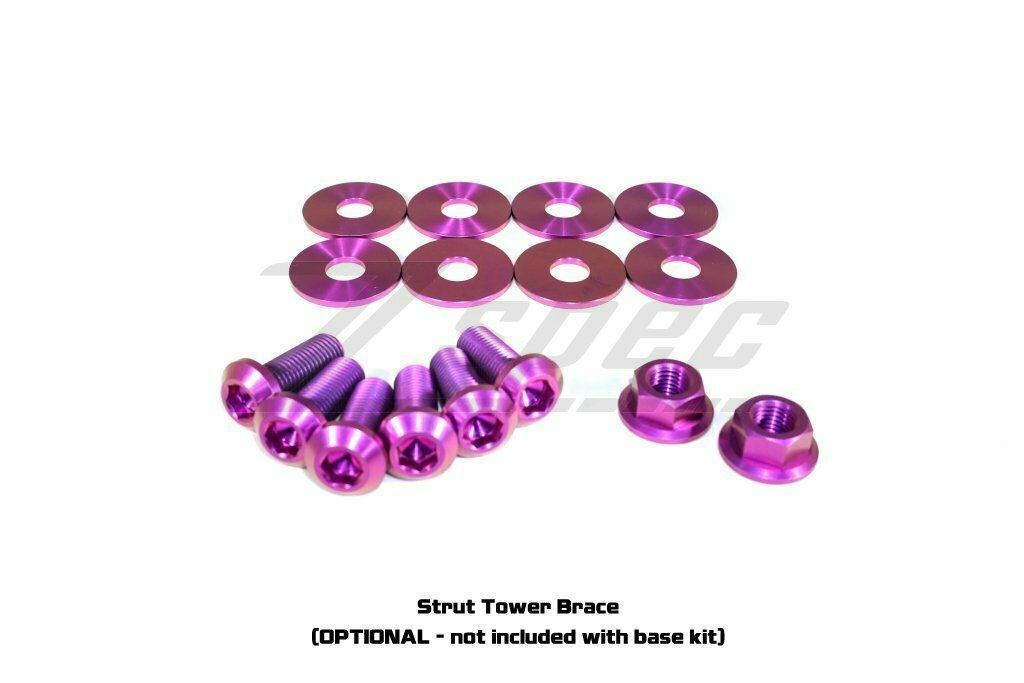 ZSPEC Stage-3 Dress Up Bolts®/Fastener Kit for '03-'08 Nissan 350z DE & HR, Titanium