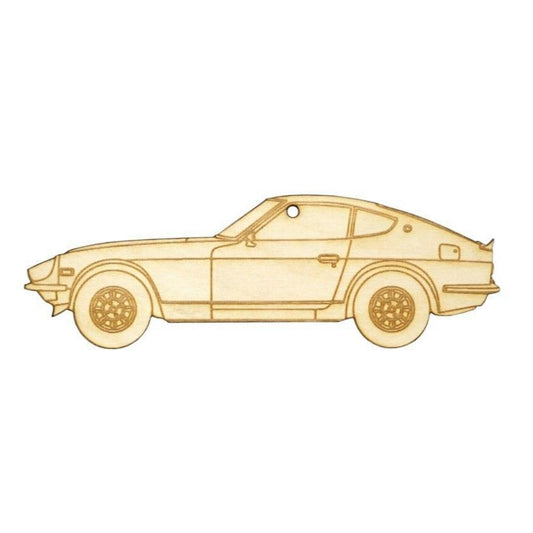 ZSPEC Laser-Engraved Birch Ornament, Style: S30 Datsun