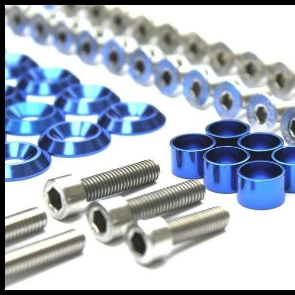 ZSPEC "Stage 3" Dress Up Bolts® Fastener Kit for Dodge Stealth & Mitsubishi 3000GT, Stainless & Billet