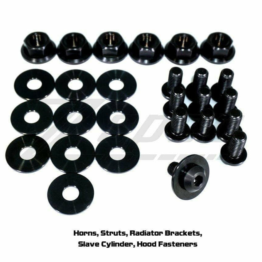 ZSPEC "Stage 3" Dress Up Bolts® Fastener Kit for '03-15 Scion xB, Titanium & Billet