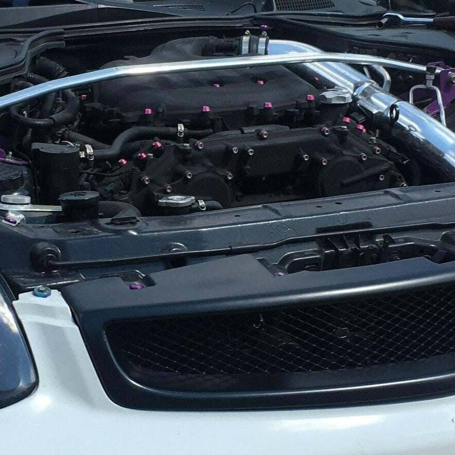 ZSPEC "Stage 3" Dress Up Bolts® Fastener Kit for '03-08 Infiniti G35, Stainless & Billet