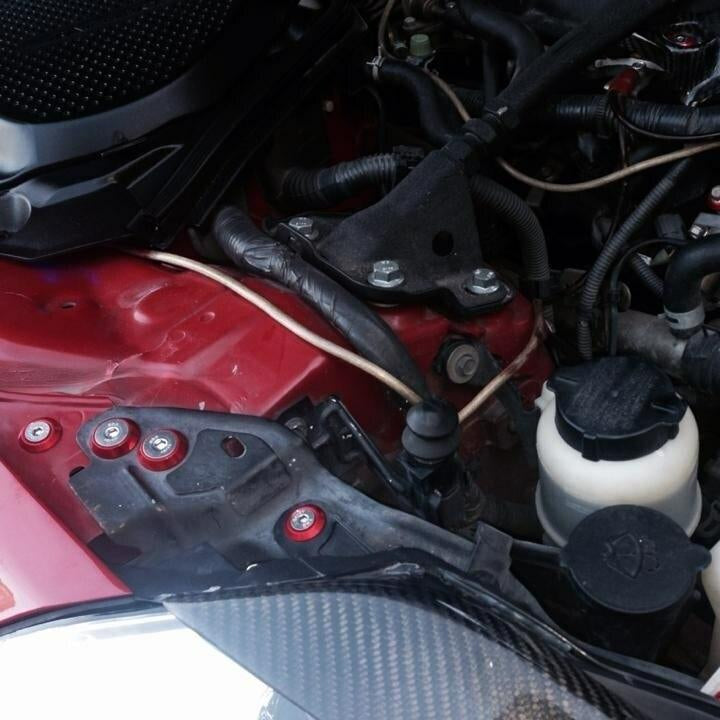 ZSPEC "Stage 3" Dress Up Bolts® Fastener Kit for '03-08 Infiniti G35 w/ Plenum Spacer, Stainless & Billet