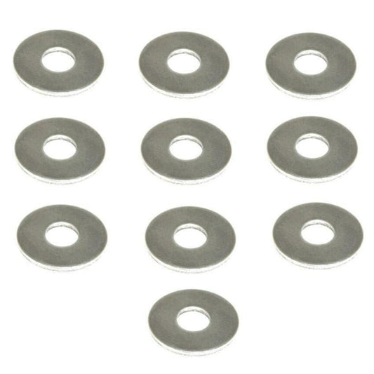 ZSPEC M4 Fender Flat Washers, SUS304 Stainless, 10-Pack