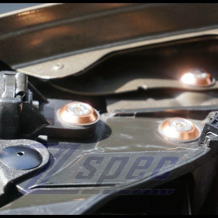 ZSPEC "Stage 3" Dress Up Bolts® Fastener Kit for '10-16 Audi Q5 Quattro 2.0L, Stainless & Billet