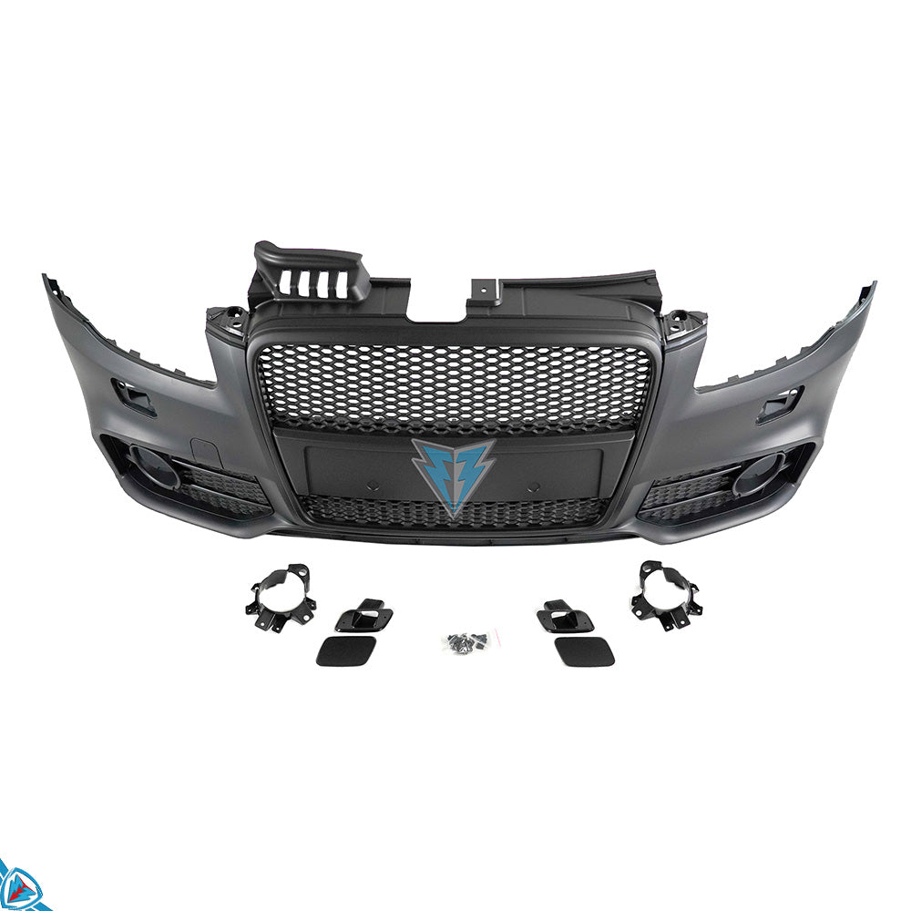 2005-2008 Audi A4 / S4 (B7) to RS4 Style Front Bumper Conversion Kit