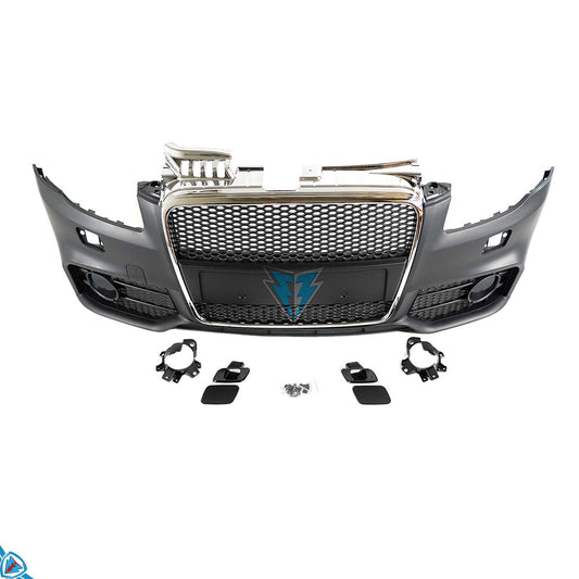 2005-2008 Audi A4 / S4 (B7) to RS4 Style Front Bumper Conversion Kit