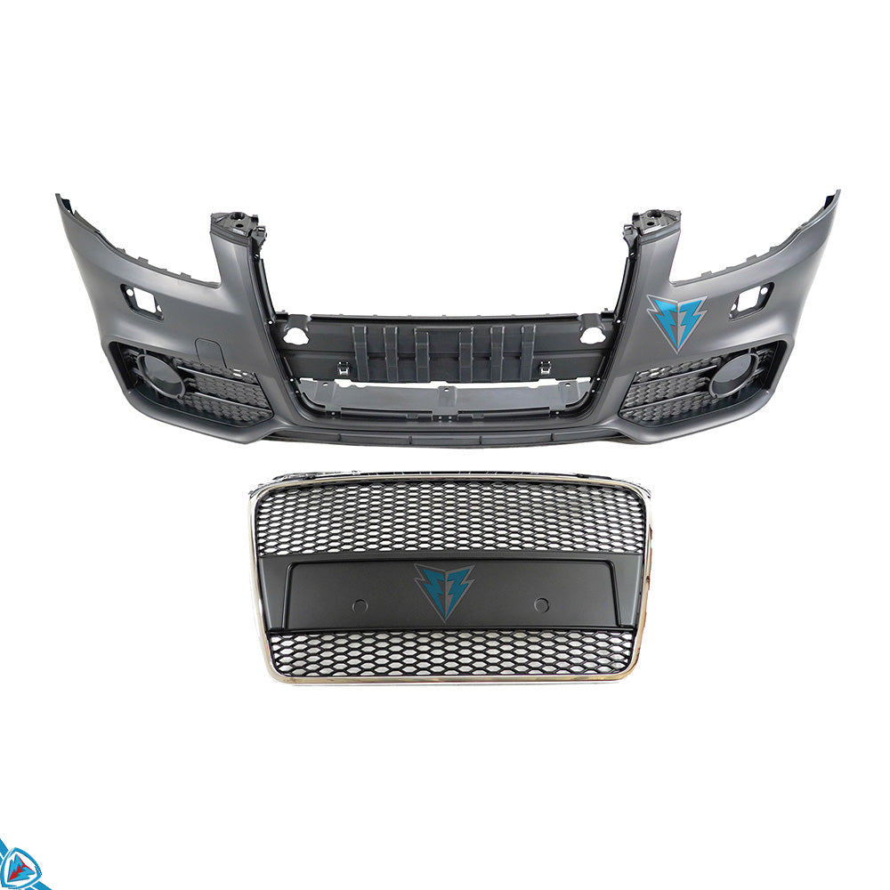 2005-2008 Audi A4 / S4 (B7) to RS4 Style Front Bumper Conversion Kit