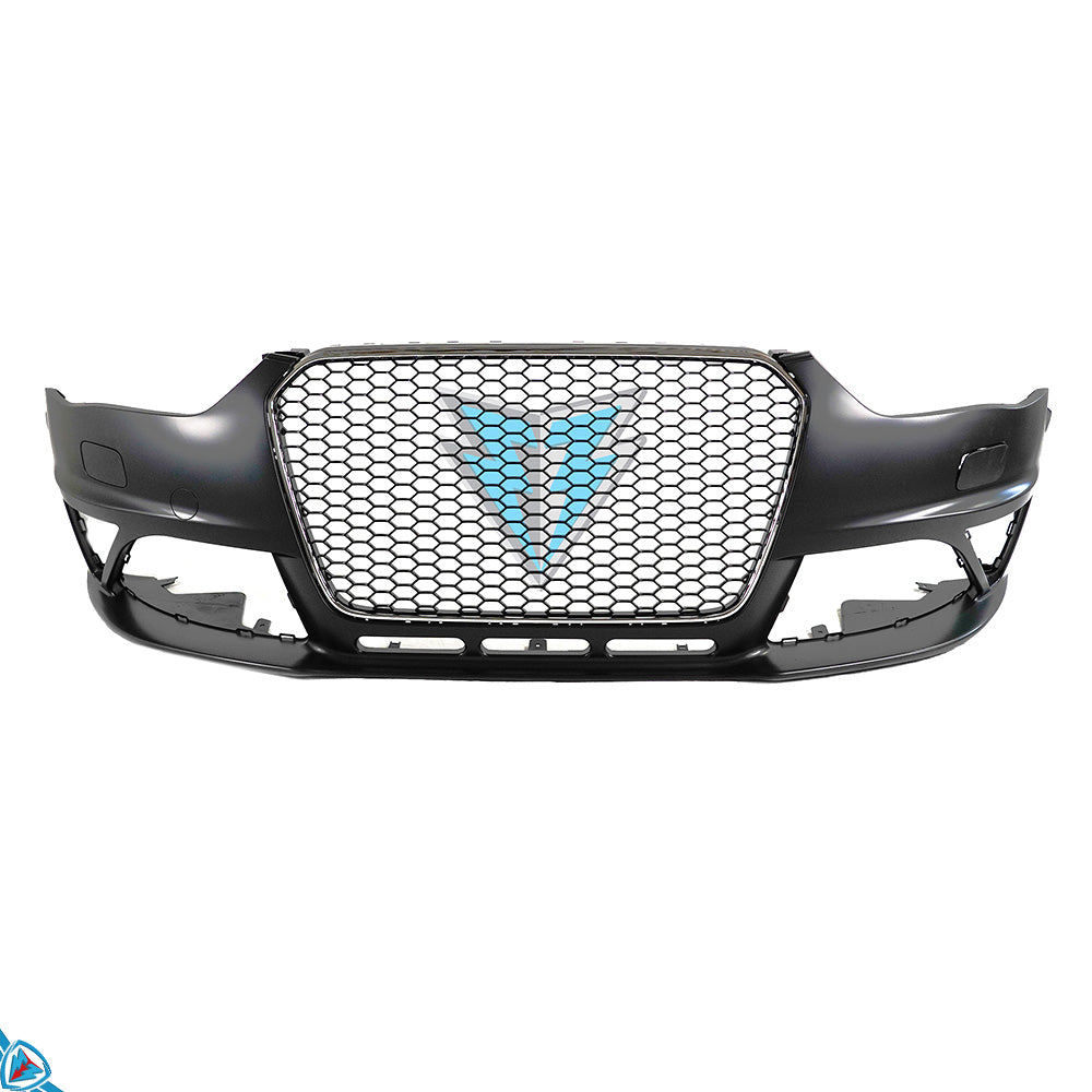 2013-2016 Audi A4 / S4 (B8.5) RS4 Style Polypropylene Front Bumper Conversion Kit | E3Tuning