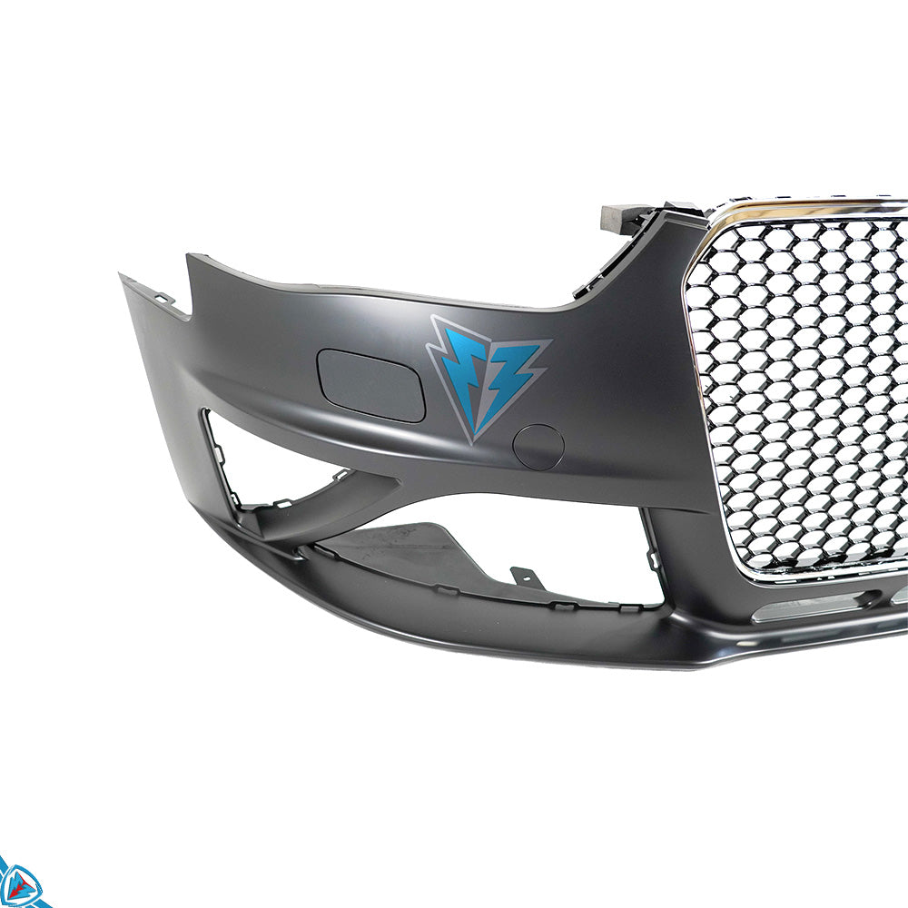 2013-2016 Audi A4 / S4 (B8.5) RS4 Style Polypropylene Front Bumper Conversion Kit | E3Tuning