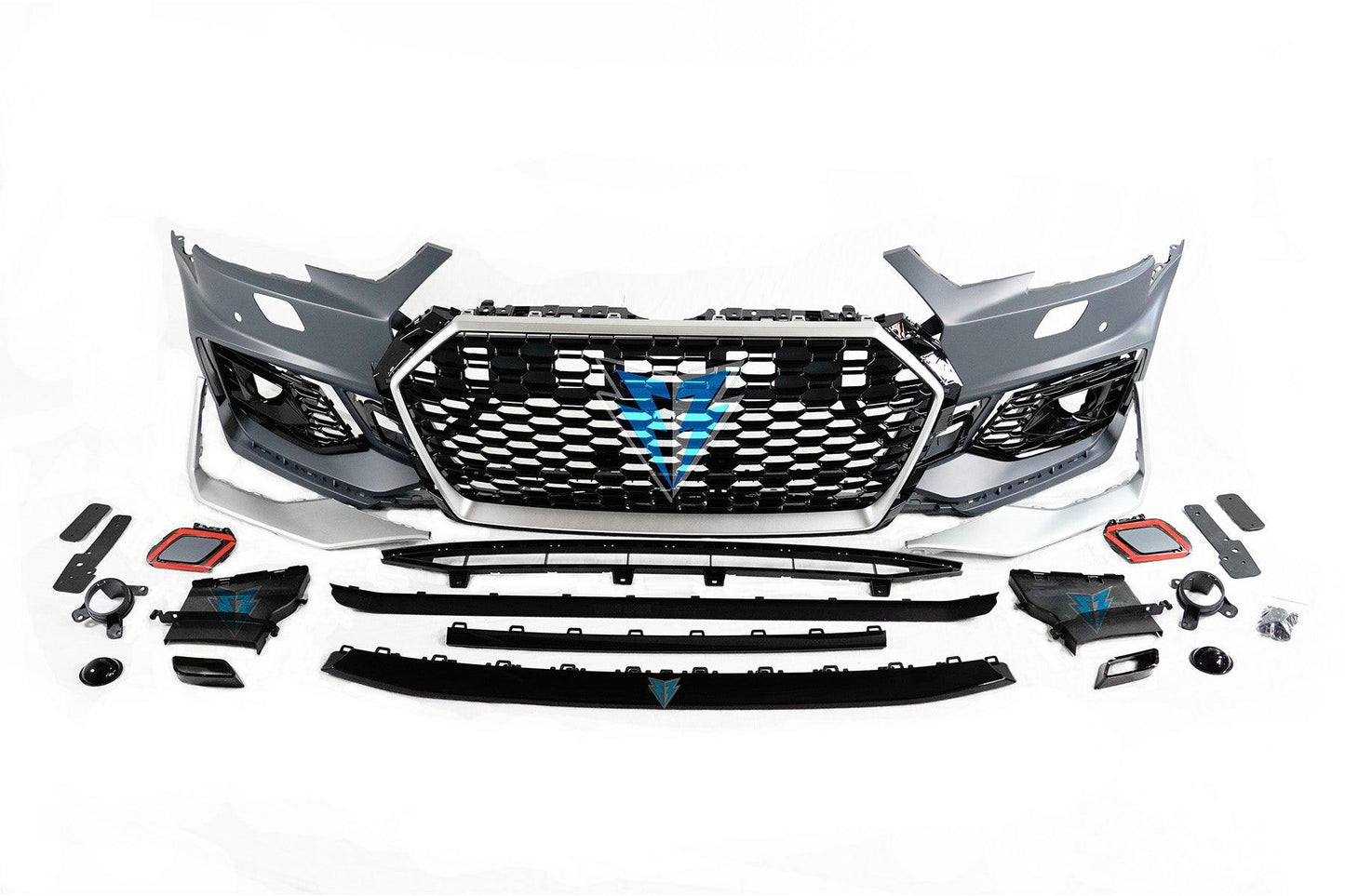 2017-2019 Audi A4 / S4 (B9) to RS4 Style Front Bumper Conversion Kit