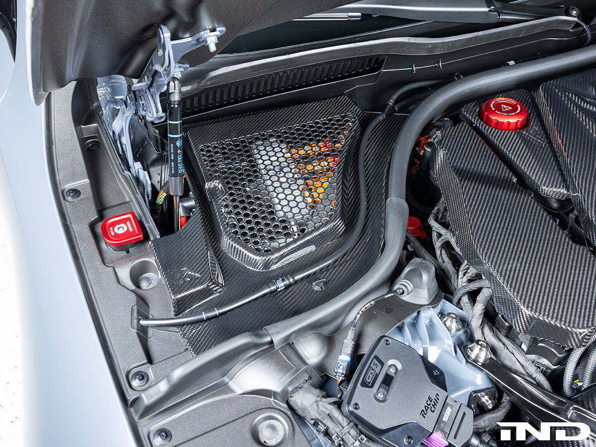 AutoTecknic Dry Carbon Engine Cowl Panel Trim Set - G90/ G99 M5