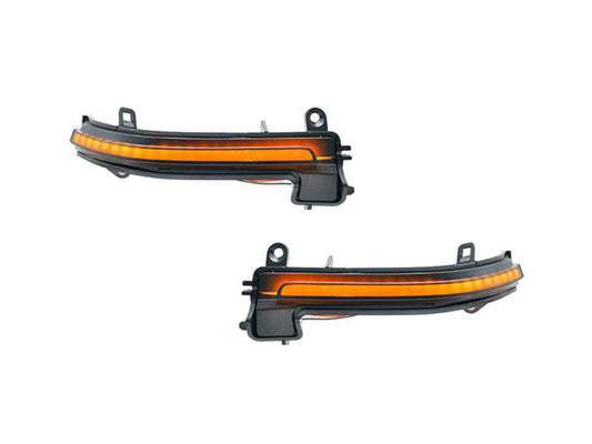 AutoTecknic Smoked Dynamic Sequential LED Turn Signal - BMW F30/ F34 3-Series