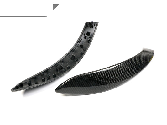 AutoTecknic Carbon Door Grip Handle Trim Set - BMW F8X M3/ M4