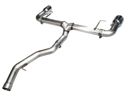 AWE - BMW 330i/430i Base G2X Track Edition Axle Back Exhaust - Chrome Silver