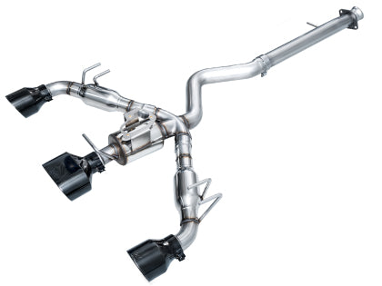AWE - Toyota GR Corolla Track Edition Exhaust - Diamond Black Tips