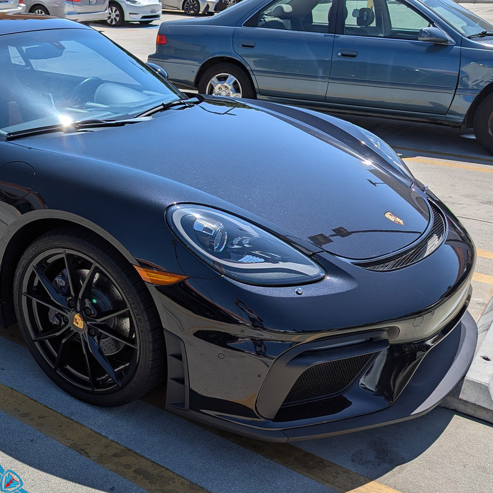 2017-2024 Porsche 718 Boxster & Cayman (982) to GT4 Style Front Bumper Conversion