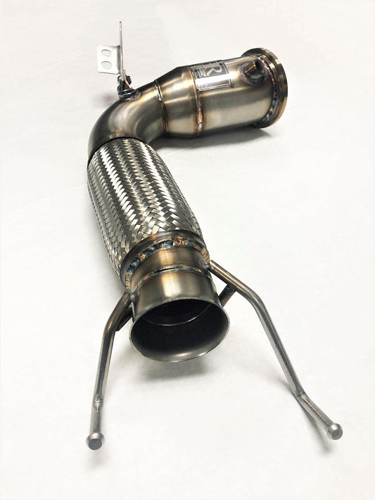 Competition Series 4" Catless Downpipe for the 2016+ X1/X2/2 Series Gran Coupe B48 EU/Asia Spec (4 Cylinder) Engine