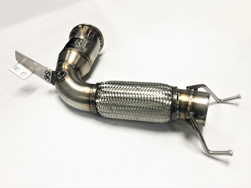 Competition Series 4" Catless Downpipe for the 2016+ X1/X2/2 Series Gran Coupe B46 US Spec (4 Cylinder) Engine