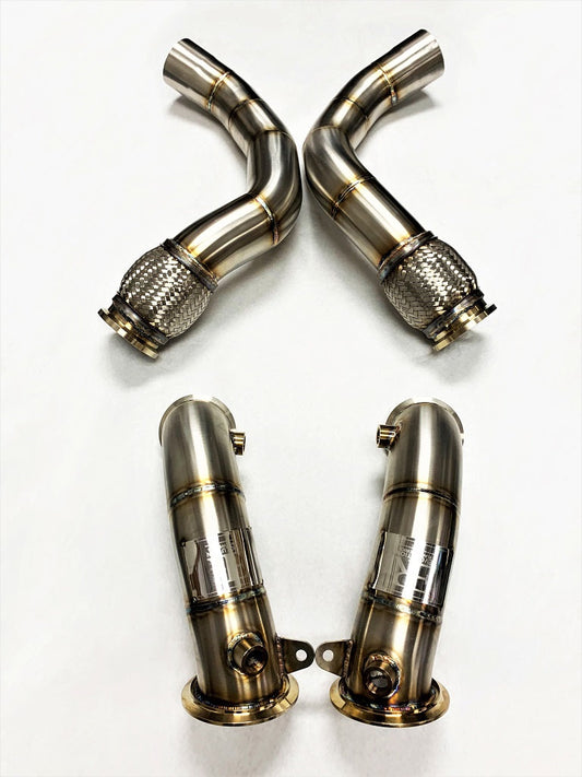 Competition Series Catless Downpipes 2019-23 X5M/X6M S63M Engine