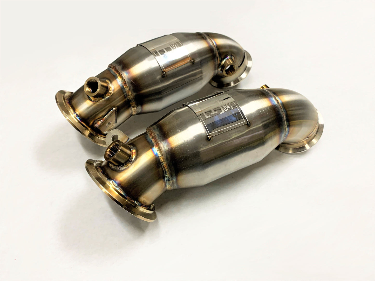 Sports Series High Flow Catted Primary Downpipe 2019-23 X5M/X6M S63M Engine