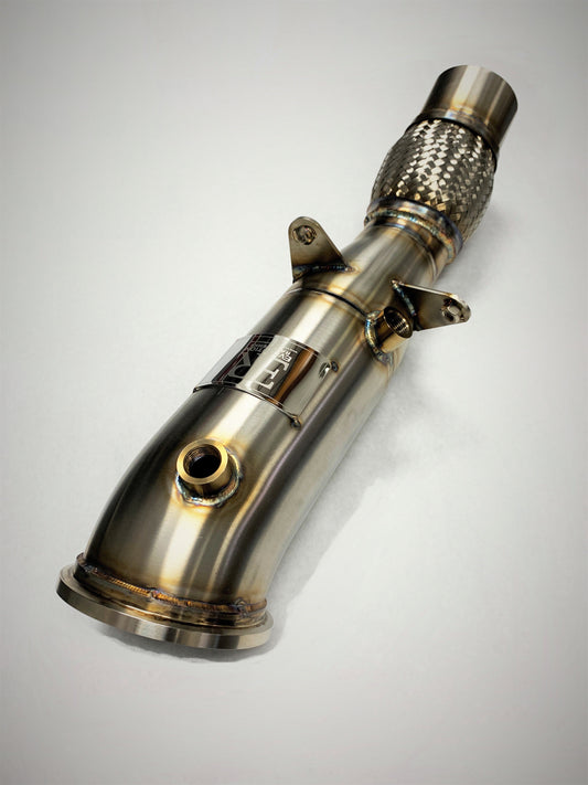 Sports Series 4" High Flow Catted Downpipe for the 2020+ Toyota Supra 2.0 B48 EU/Asia Spec Engine