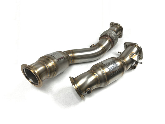 Sports Series High Flow Catted Downpipes 2021+ M2/M3/M4 S58 Engine