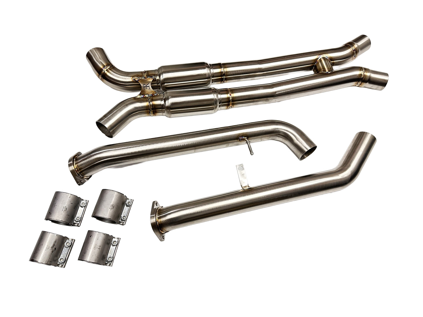 Sports Series Resonated Mid Pipes 2023+ M2 S58 Engine