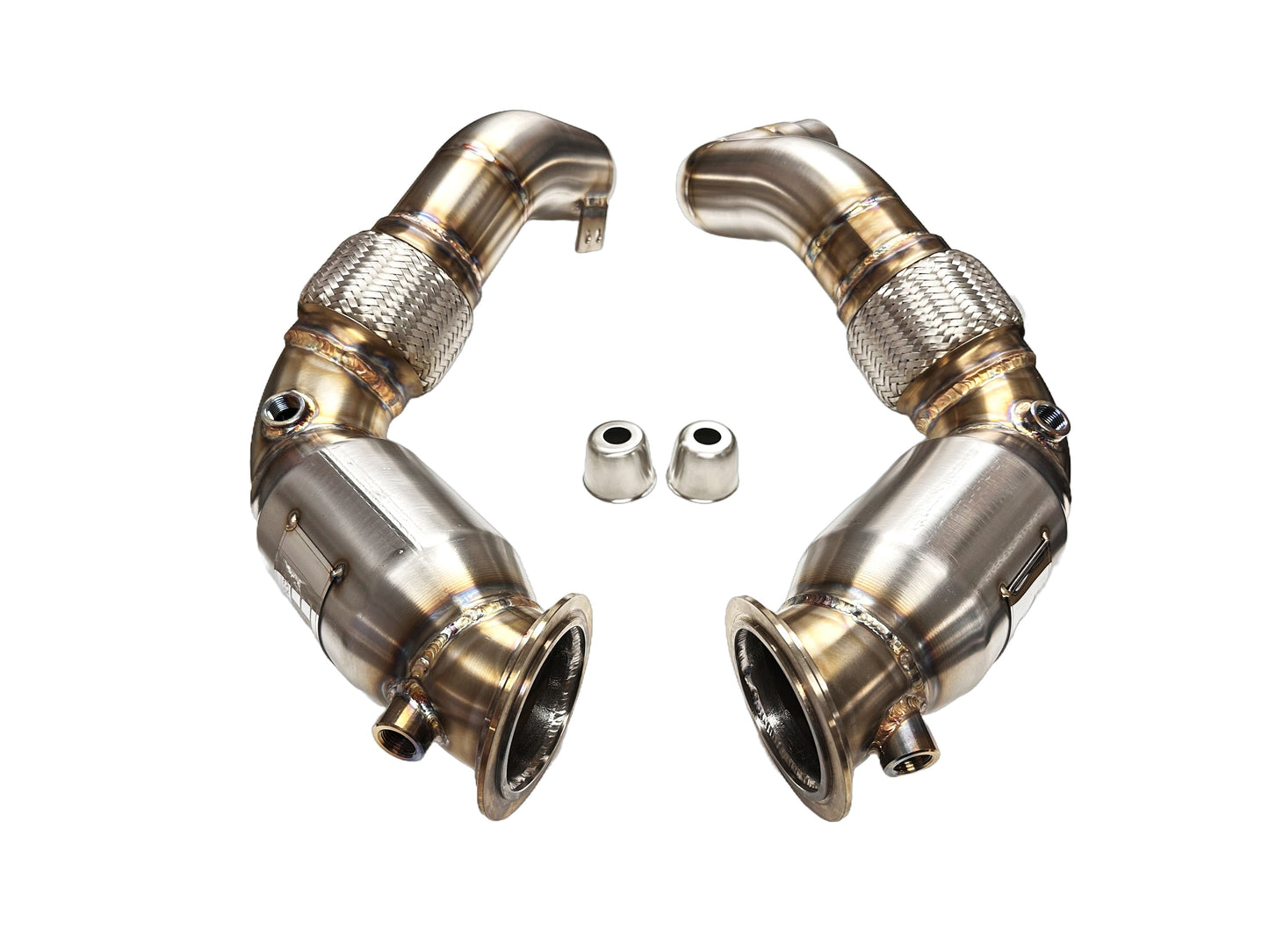 Sport Series High Flow Catted Downpipes for 2016-18 M550i/750i/B7 N63 Engine