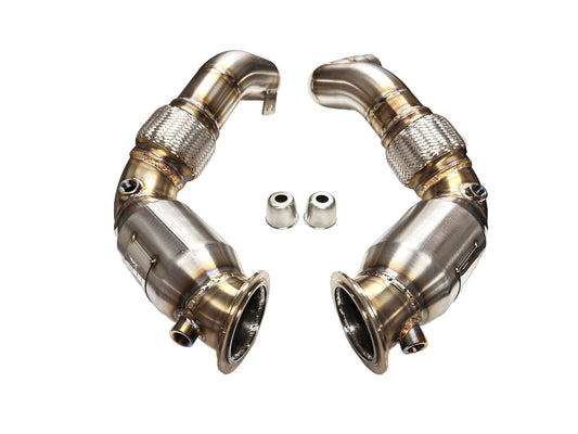 Sport Series High Flow Catted Downpipes for 2016-18 M550i/750i/B7 N63 Engine