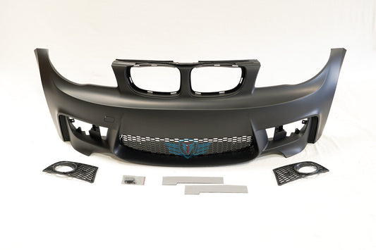 2008-2013 BMW 1 Series E8X 1M Style Front Bumper Conversion Kit