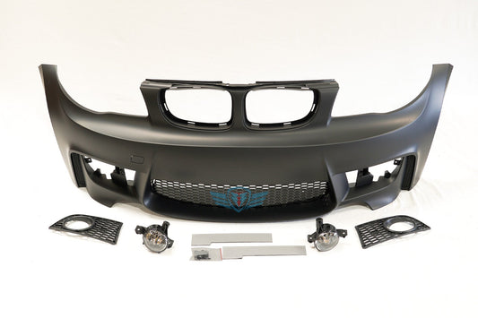 2008-2013 BMW 1 Series E8X 1M Style Front Bumper Conversion Kit