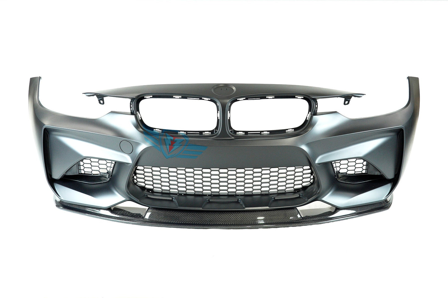 FYBR BMW F30 M2 Conversion Bumper MTC Style Genuine Carbon Fiber Front Lip