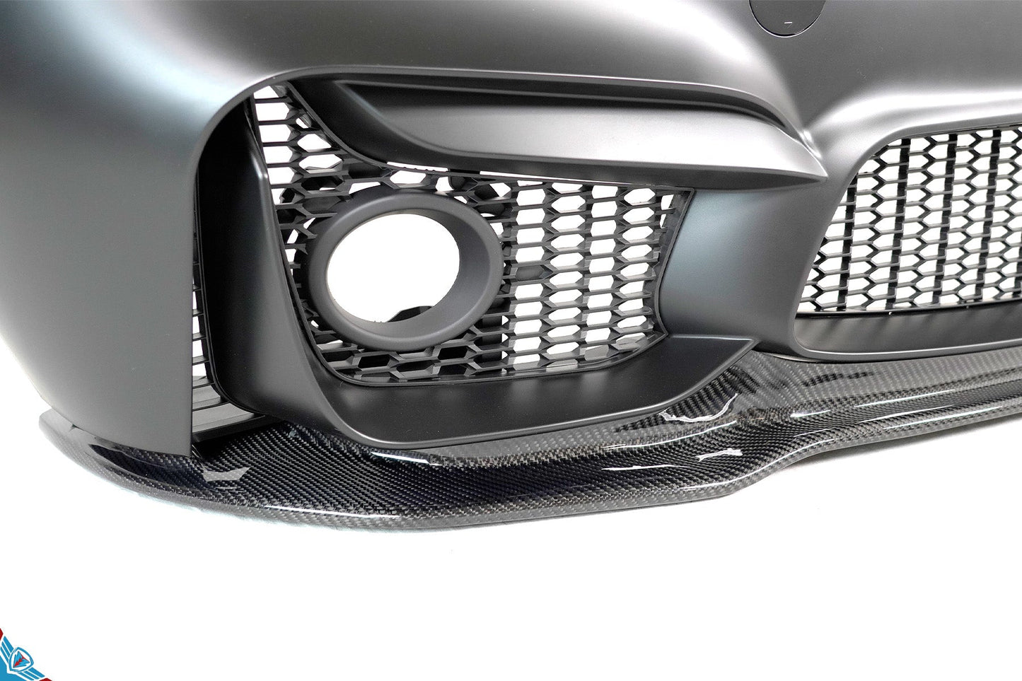 2014-2020 BMW 4 Series (F32/F33/F36) VSX Carbon Fiber Front Lip [ONLY FOR M4 CONVERSION BUMPER]