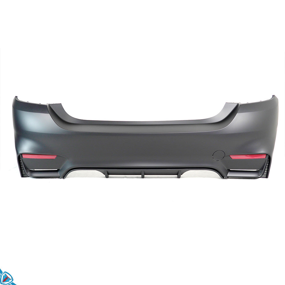 2014-2020 BMW 4 Series (F32/F33) M4 Style Polypropylene Rear Bumper Conversion Kit | E3Tuning